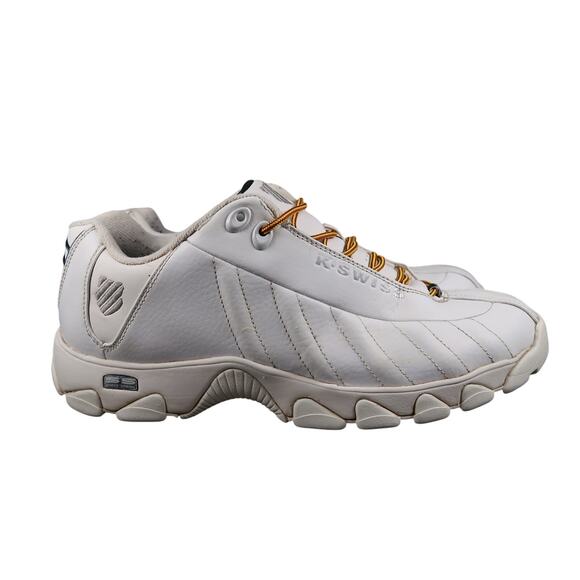 K Swiss Shoes Mens 12 Fashion Sneakers Casual Comfort White Lace Up Athletic Low